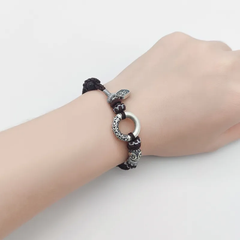 Yab S999 Fine Silver Bracelets Unisex-3