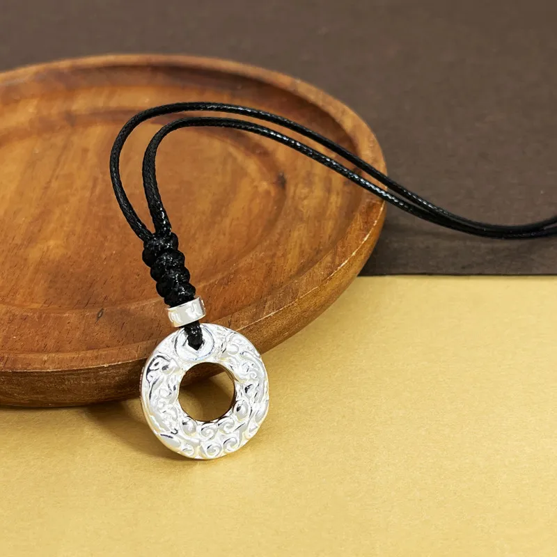 Yab S999 Fine Silver Necklaces Unisex-3