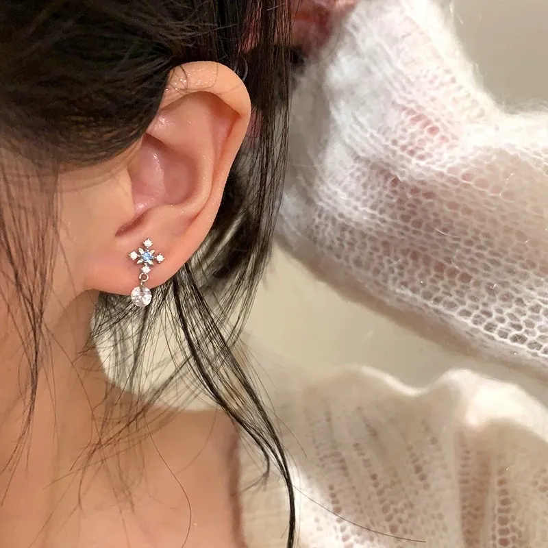 Yab Titanium Steel Stud Earrings Women's-5