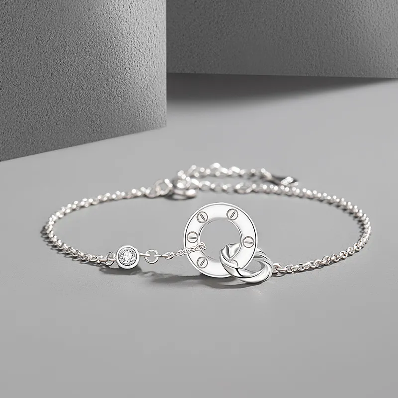 Yab S925 Silver Bracelets Unisex-4