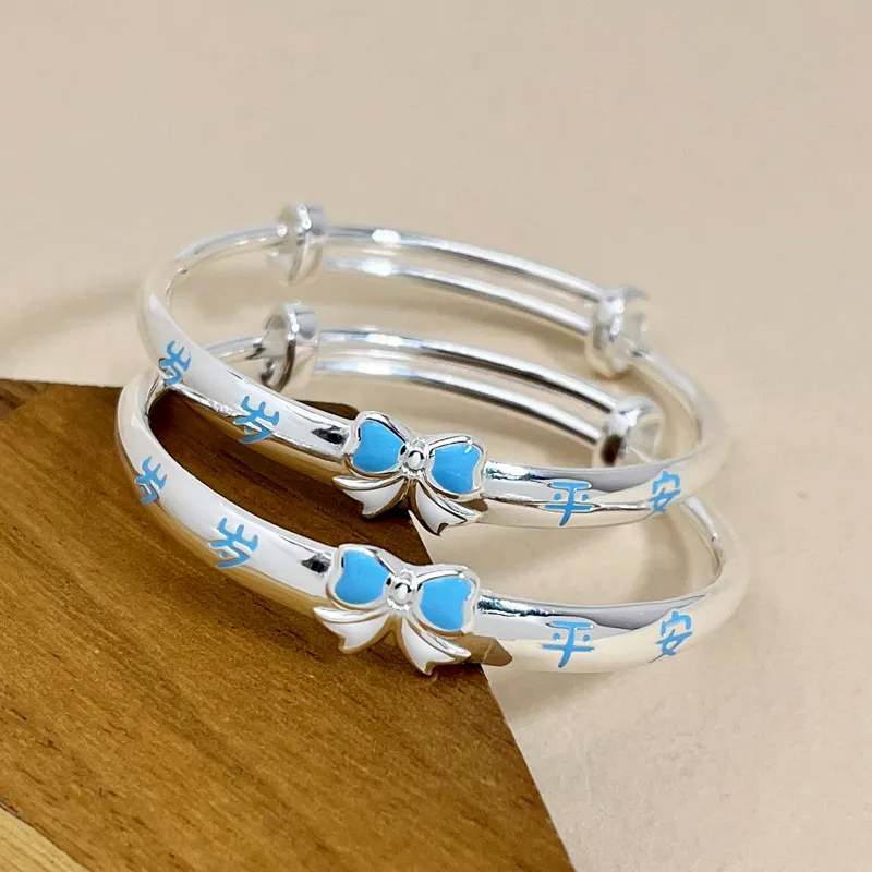 Yab S999 Fine Silver Bangles Kids'-1