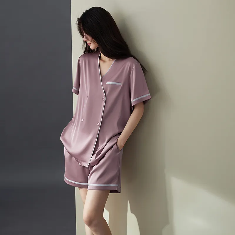 Xuan Liang Pajama Set Women's Dusty Purple-1