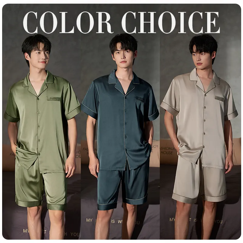 Xuan Liang Pajama Set Men's Three Piece Set-8