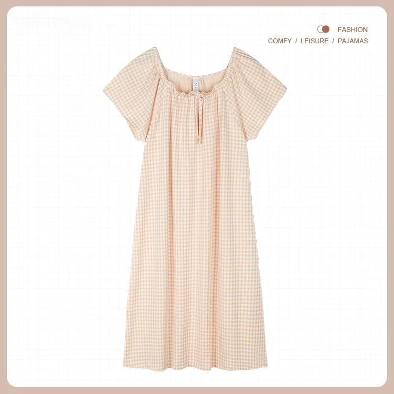 Xuan Liang Summer Nightgown Women's-5