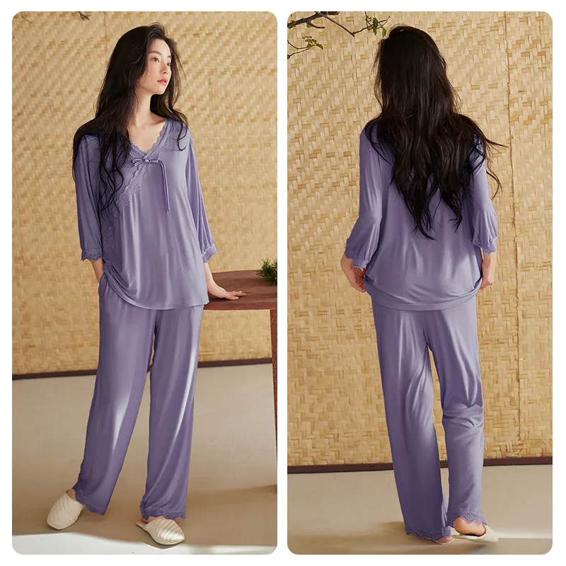 Xuan Liang Pajama Set Women's Gift Box Set-7