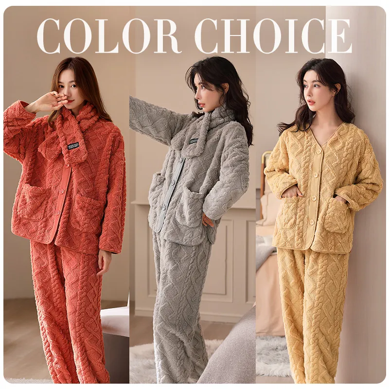Xuan Liang Unisex Pajama Sets-5