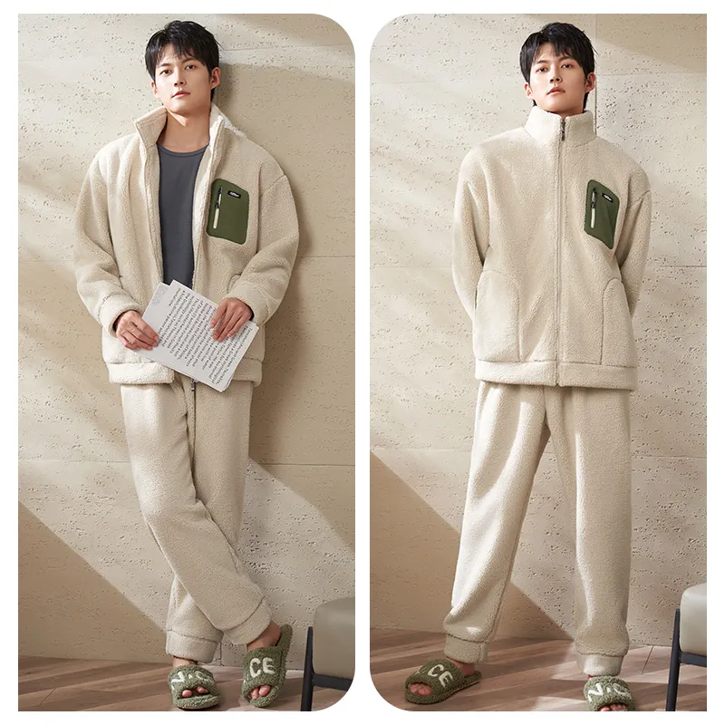 Xuan Liang Pajama Set For Fall And Winter Unisex Laundry Bag Included-8