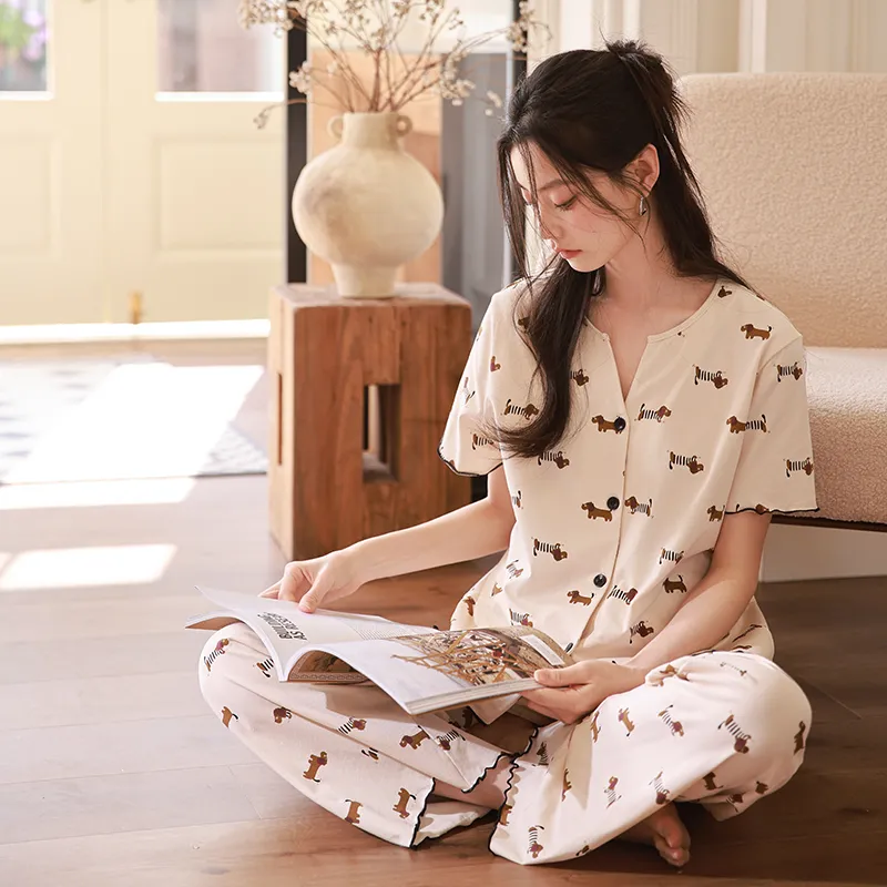 Xuan Liang Women's Pajama Sets-4