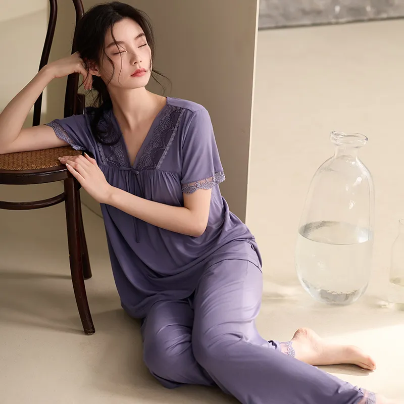Xuan Liang Women's Pajama Sets-5