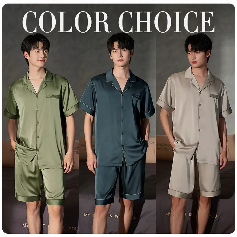 Xuan Liang Pajama Set Men's Three Piece Set-4