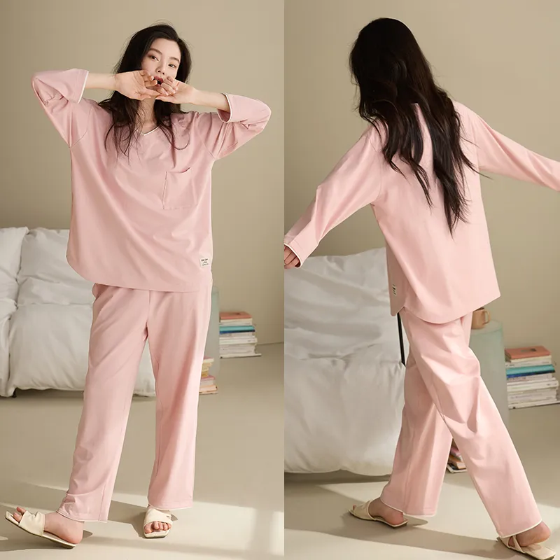 Xuan Liang Pajama Set Women's Morning Light Pink-3