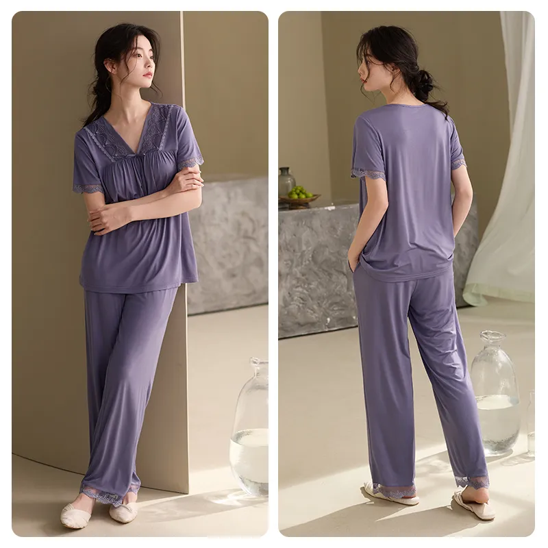 Xuan Liang Women's Pajama Sets-7