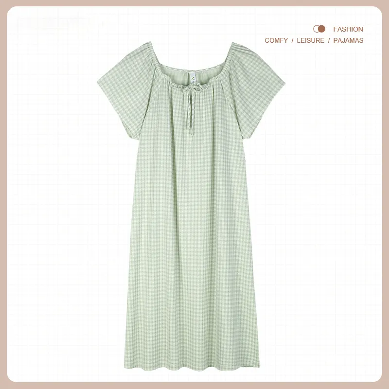 Xuan Liang Summer Nightgown Women's-7