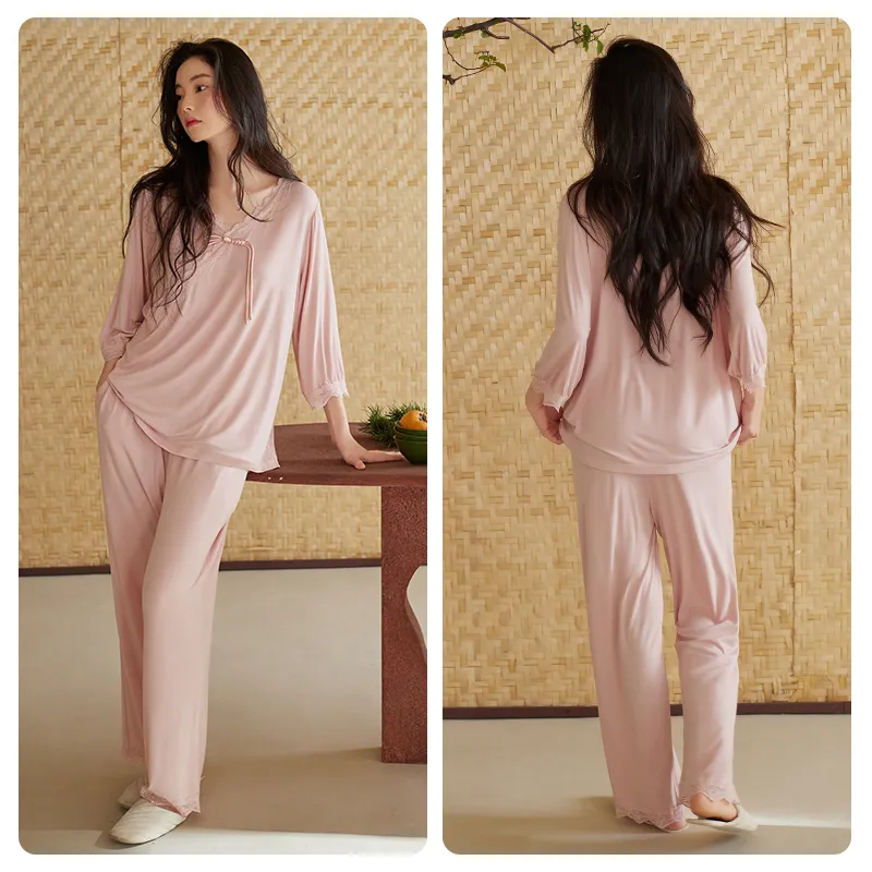 Xuan Liang Pajama Set Women's Gift Box Set-11