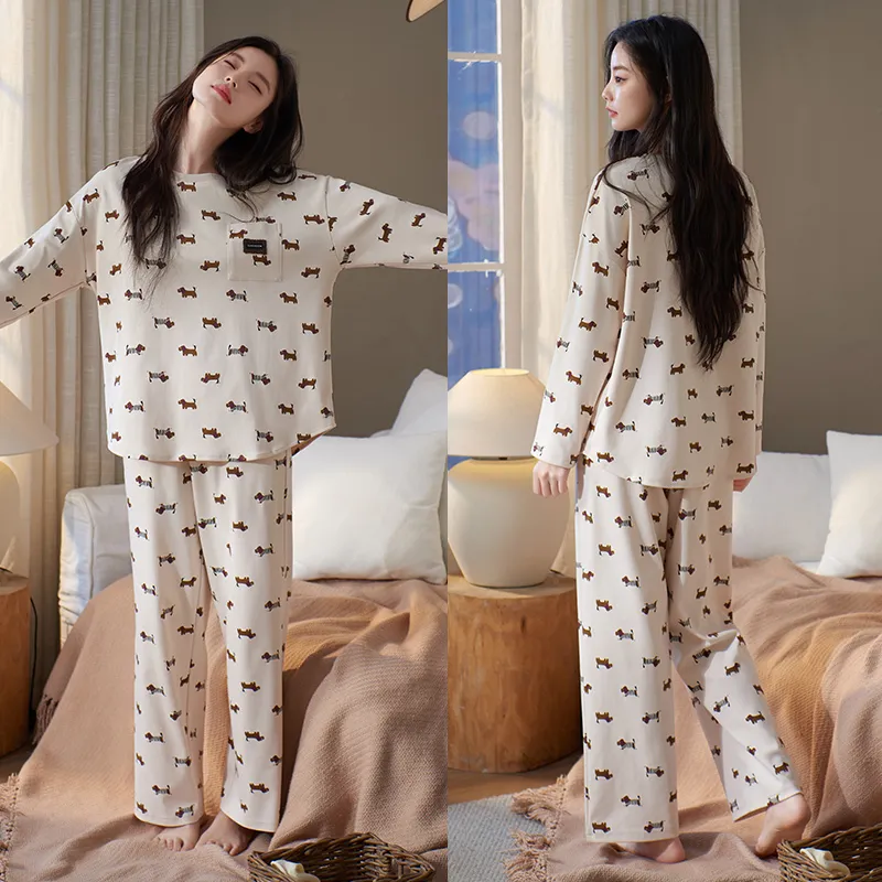 Xuan Liang Pajama Set Women's Milk Candy Rice-3