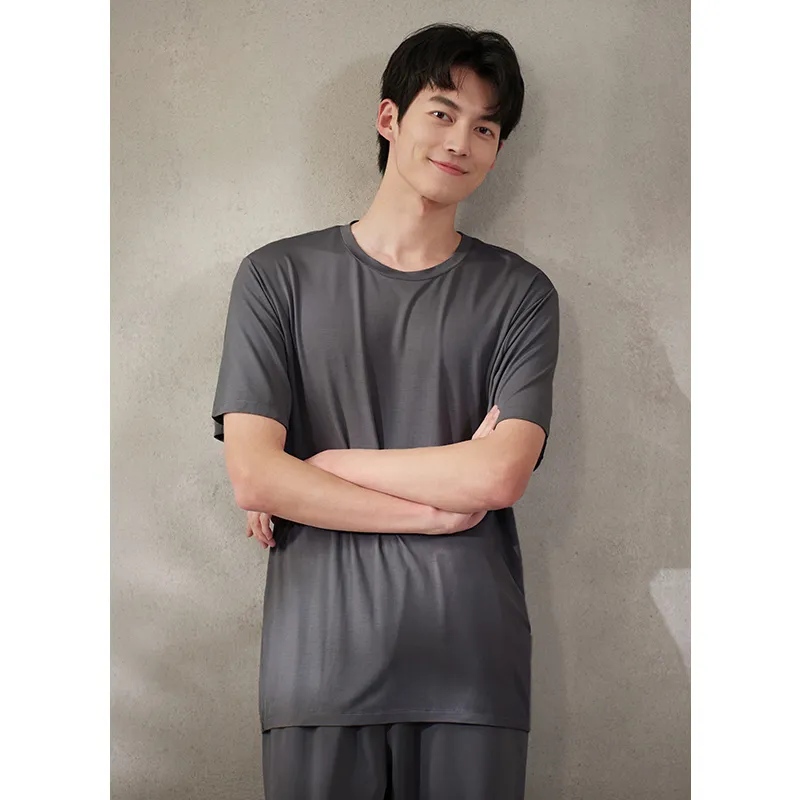 Xuan Liang Pajama Top Men's 2 Pack-8