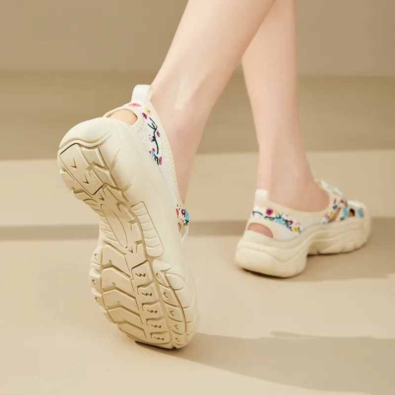 SHOUBA River Trekking Shoes Women's Beige-4