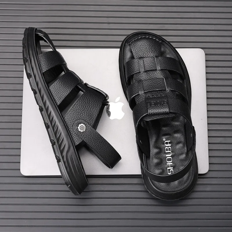SHOUBA River Trekking Shoes Men's Black-5