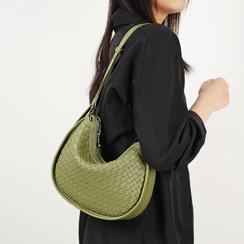 LARTIGENT Genuine Leather Shoulder Bag Regular Women's Multicolor-1