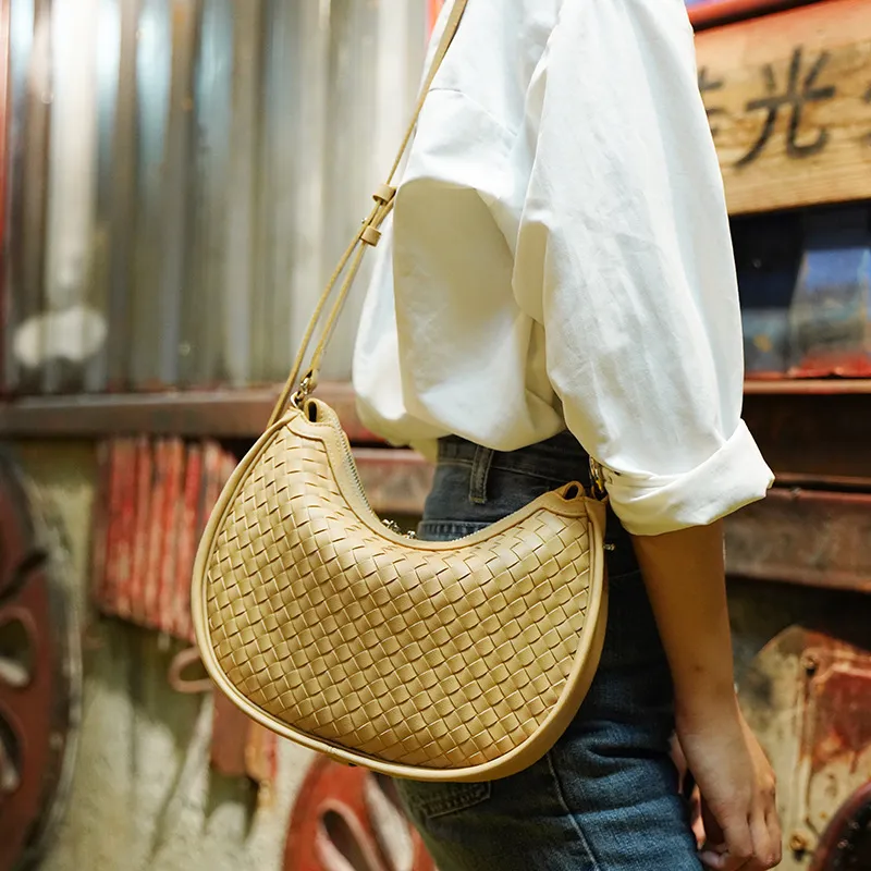 LARTIGENT Genuine Leather Shoulder Bag Regular Women's Multicolor-5