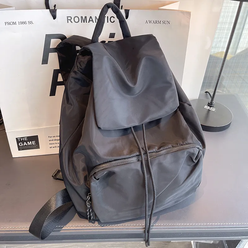 LARTIGENT Oxford Backpack Women's Black-5