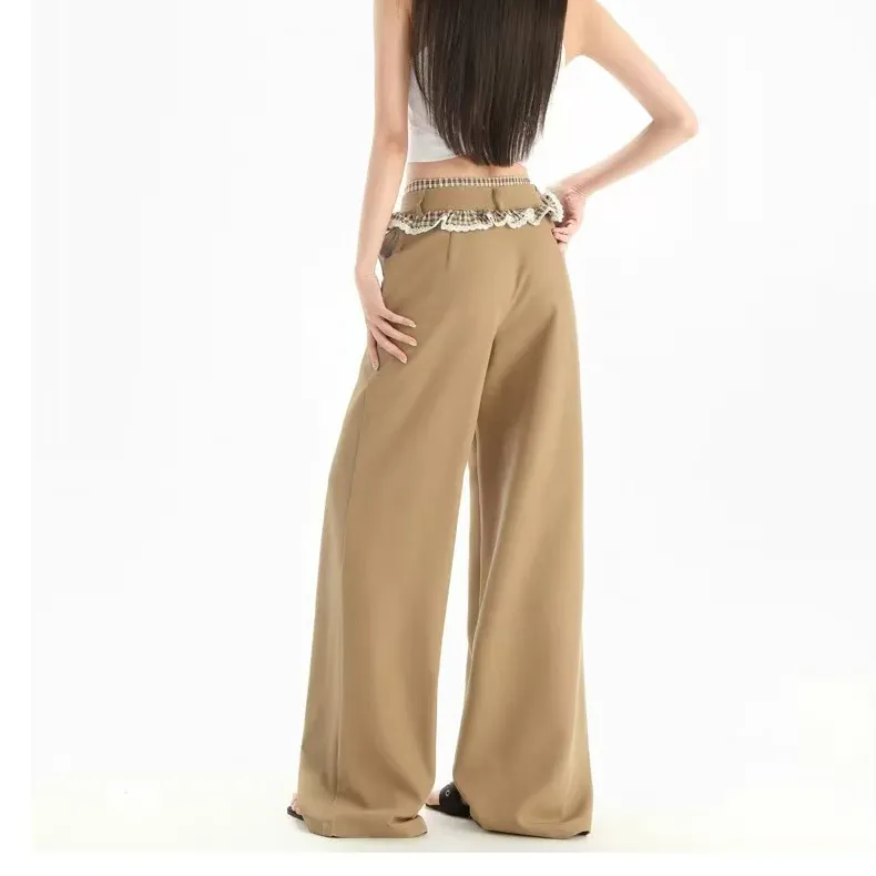 PLAY BUSH Casual Pants Women's Khaki-1