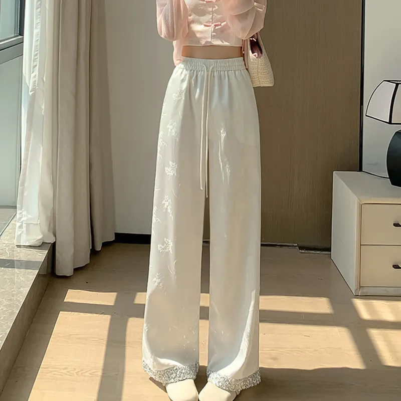 PLAY BUSH Casual Pants Women's Apricot-7