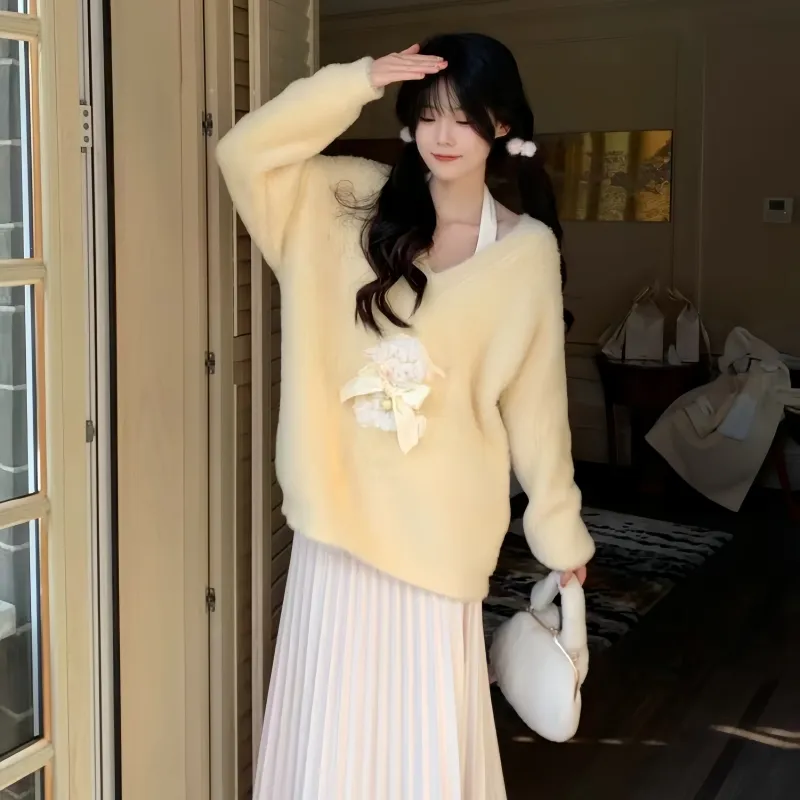 PAZZO Knitwear Women's Yellow-2