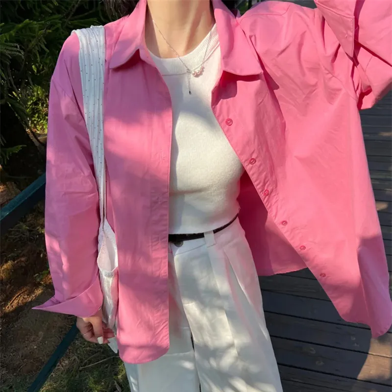 PLAY BUSH Shirts Women's Pink-1