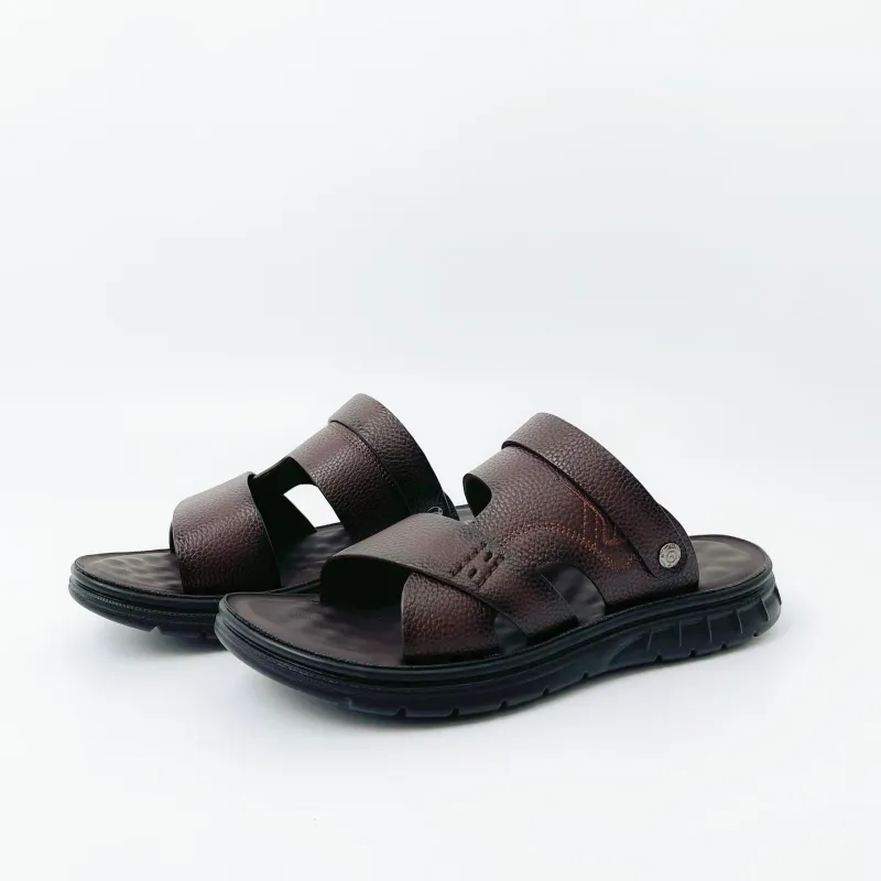 KAISER Beach Sandals Men Black Brown-6