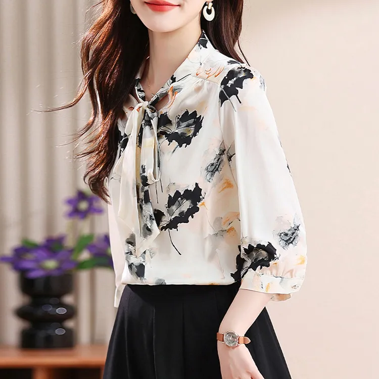 HUASJ Shirts Women's Lotus-2