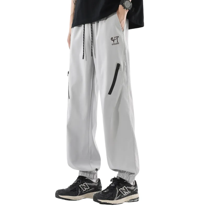 Vitocano Casual Pants Unisex Black-8