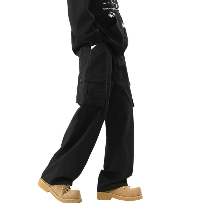 Vitocano Casual Pants Unisex Black-3