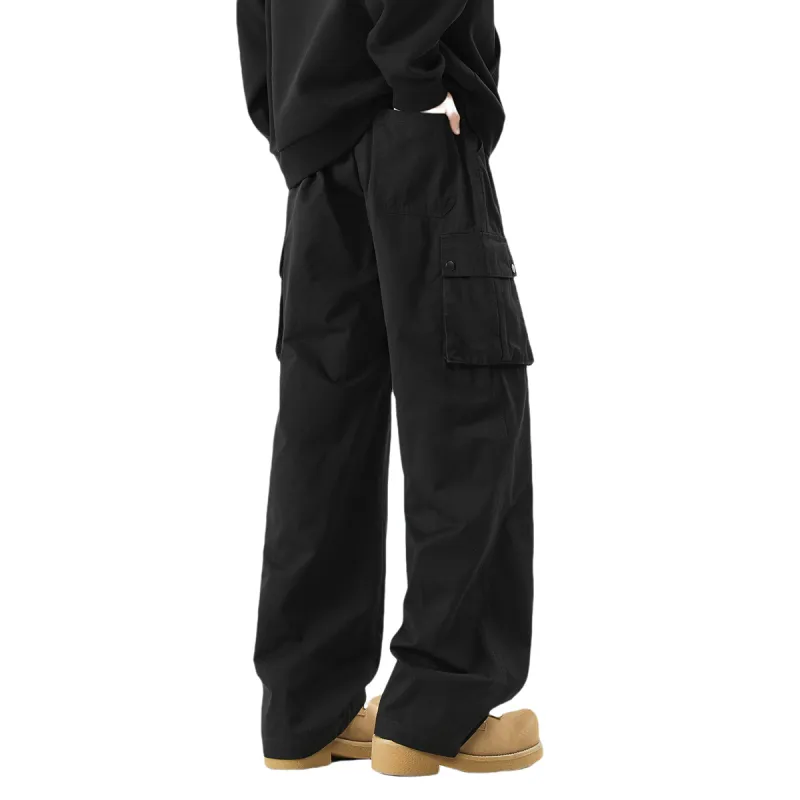 Vitocano Casual Pants Unisex Black-2