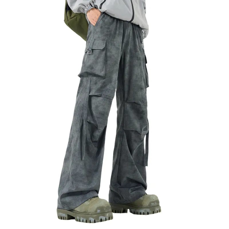 Vitocano Casual Pants Unisex White-12