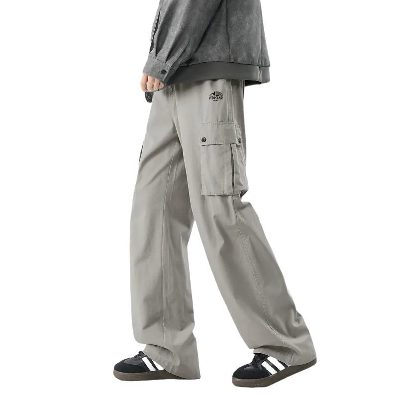 Vitocano Casual Pants Unisex Black-7