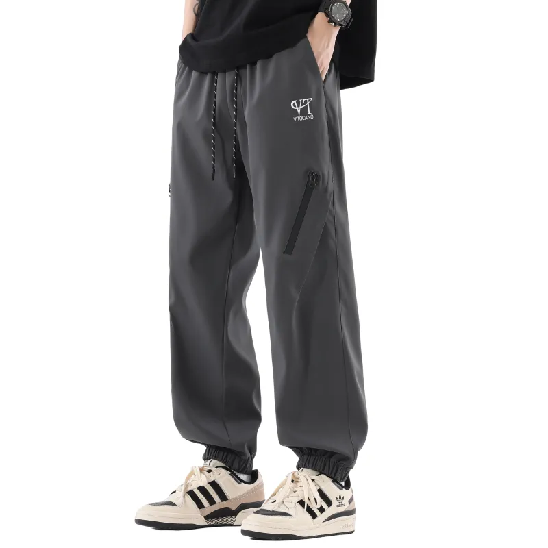 Vitocano Casual Pants Unisex Black-13