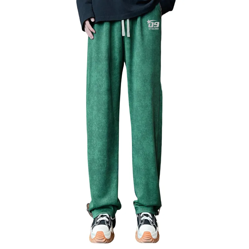 Vitocano Casual Pants Unisex Khaki-17