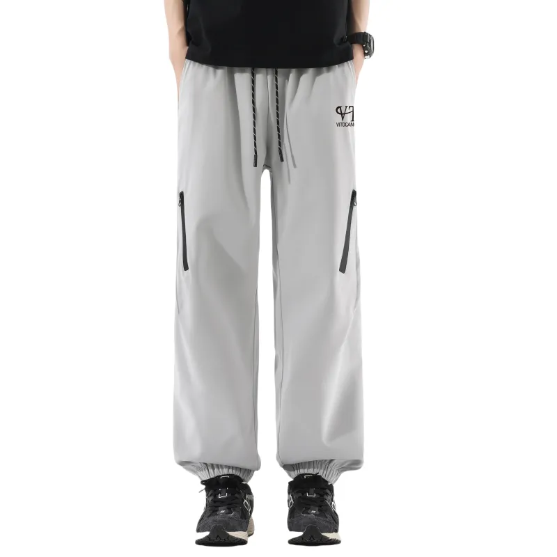 Vitocano Casual Pants Unisex Black-7