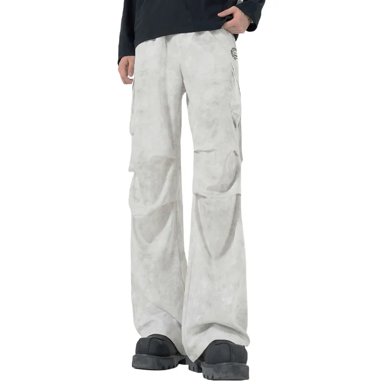 Vitocano Casual Pants Unisex White-3