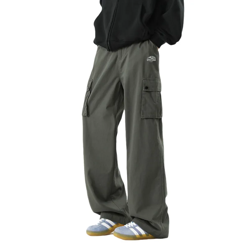 Vitocano Casual Pants Unisex Black-16