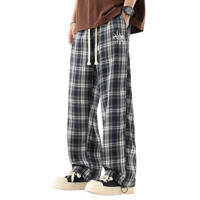 Vitocano Casual Pants Unisex Dark Blue-3