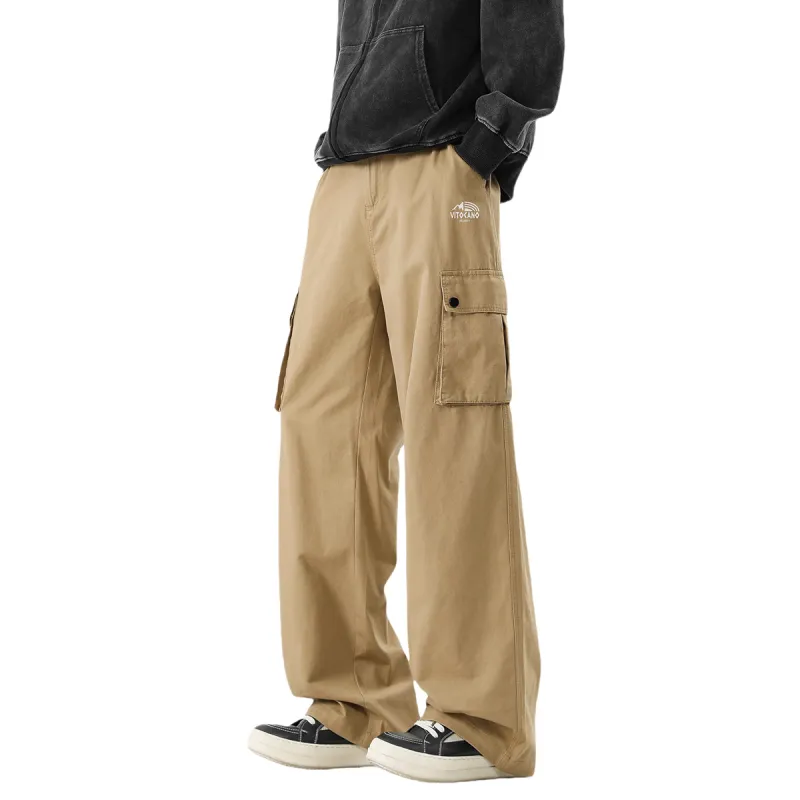 Vitocano Casual Pants Unisex Black-11
