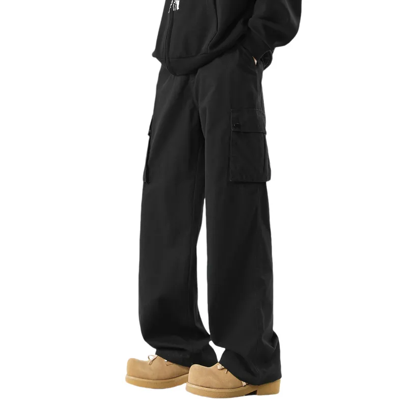Vitocano Casual Pants Unisex Black-1