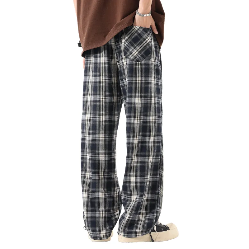 Vitocano Casual Pants Unisex Dark Blue-4