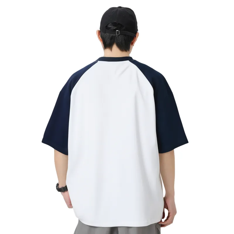 Vitocano T-Shirt Unisex White & Navy Blue-2