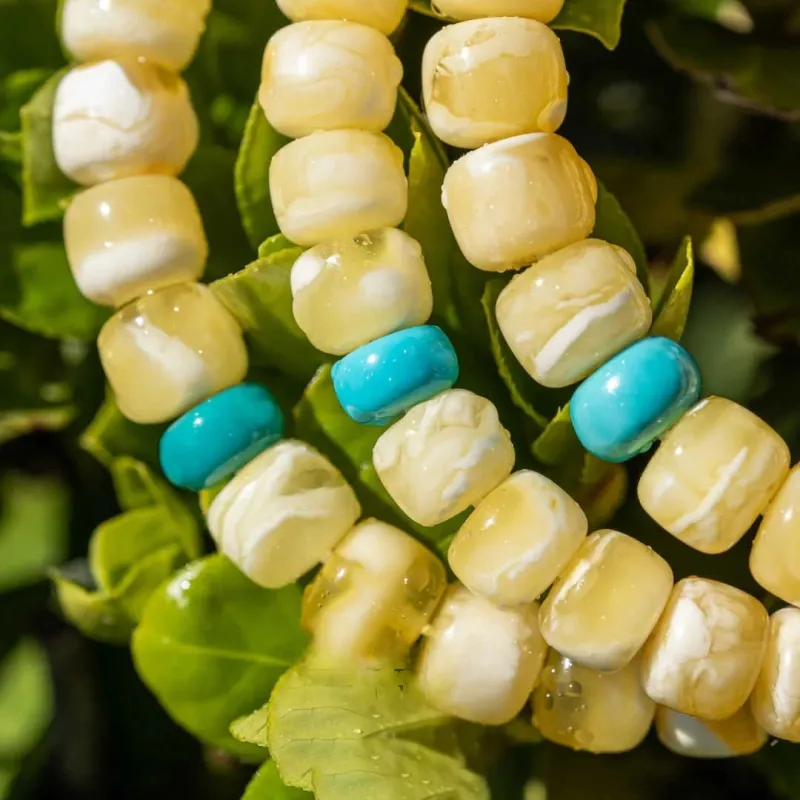 LANMUYINNUO Beeswax Bracelets Unisex-2