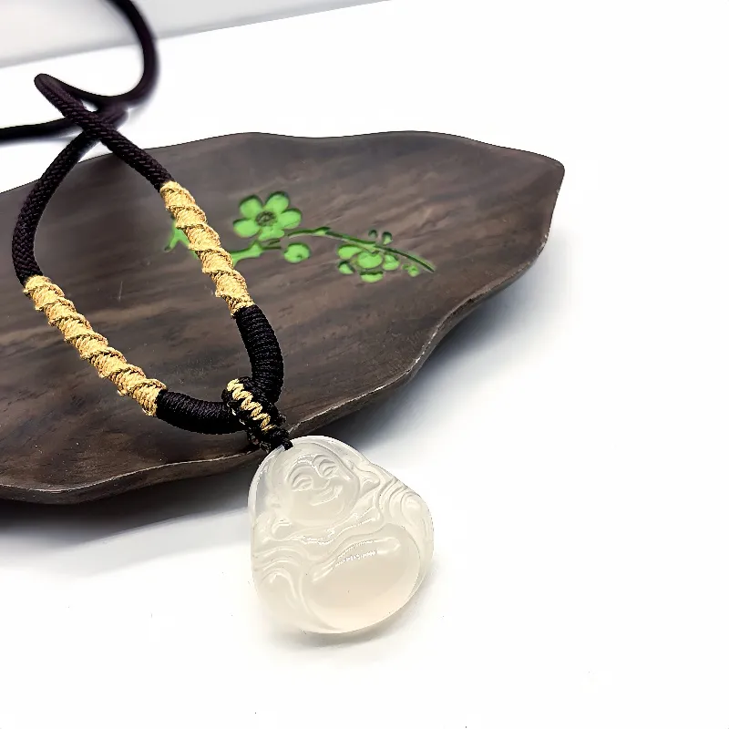 LANMUYINNUO Chalcedony Necklaces Women's-6