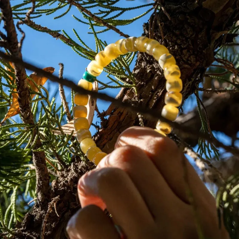 LANMUYINNUO Beeswax Bracelets Unisex-3