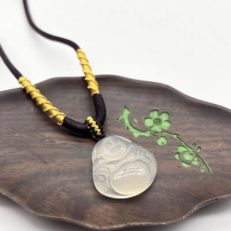 LANMUYINNUO Chalcedony Necklaces Women's-5